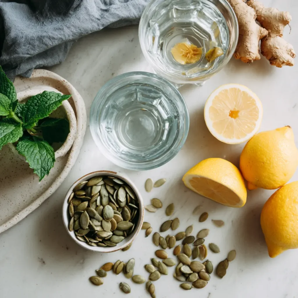 pumpkin seed tea recipe ingredients