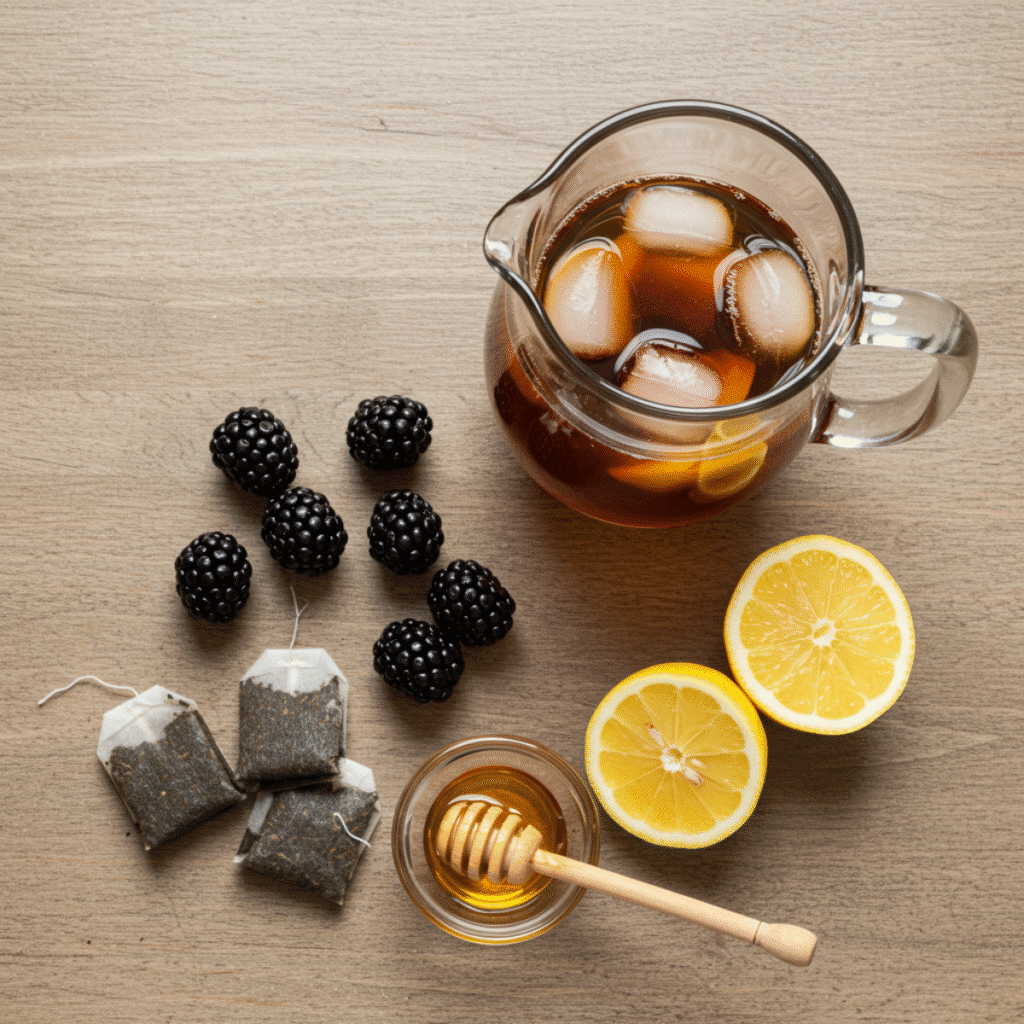 chilis blackberry tea recipe ingredients