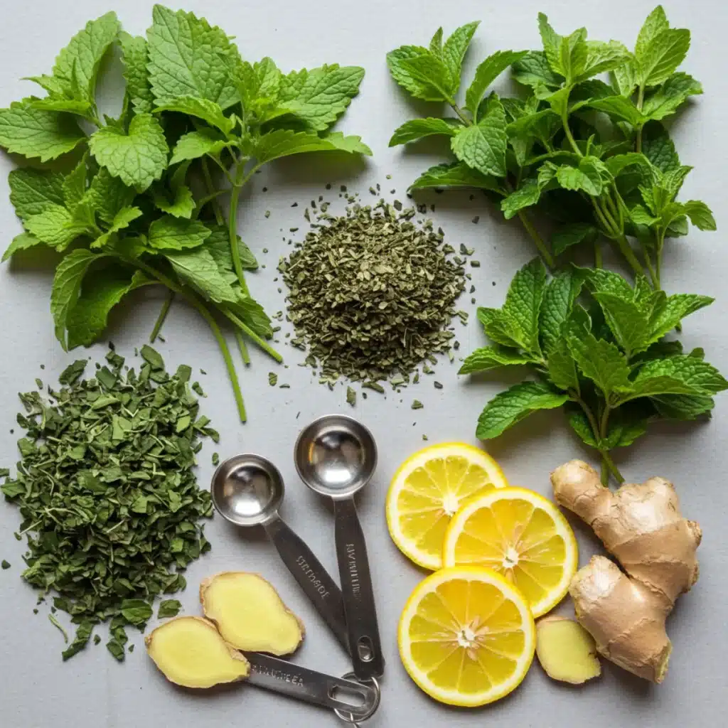 Lemon balm tea ingredients