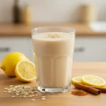 Oatzempic drink recipe with oats and lemon