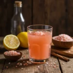 pink salt diet drink recipe with lemon