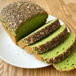 Protein broccoli bread recipe fresh loaf on cutting board
