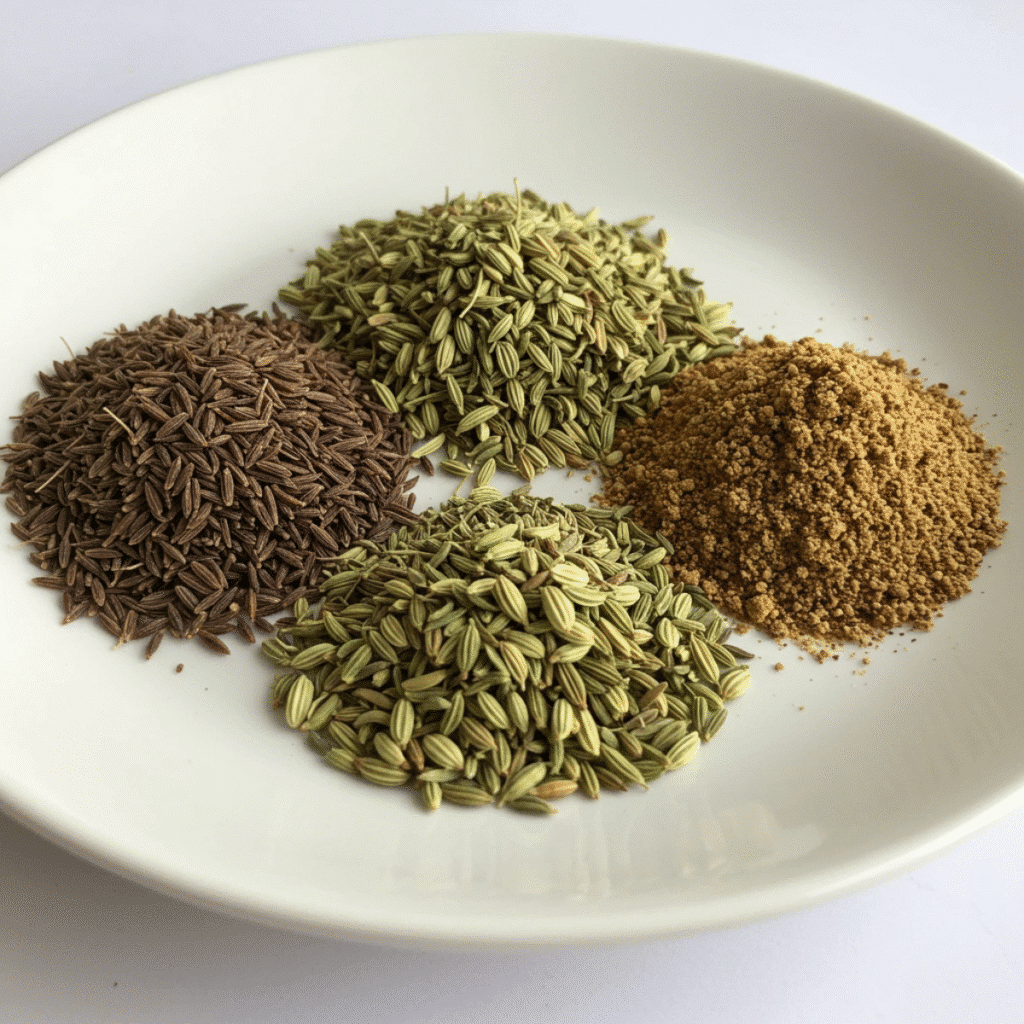 Ingredients for bariatric seed tea recipe for weight loss