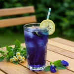 Butterfly pea flower iced tea recipe summer drink