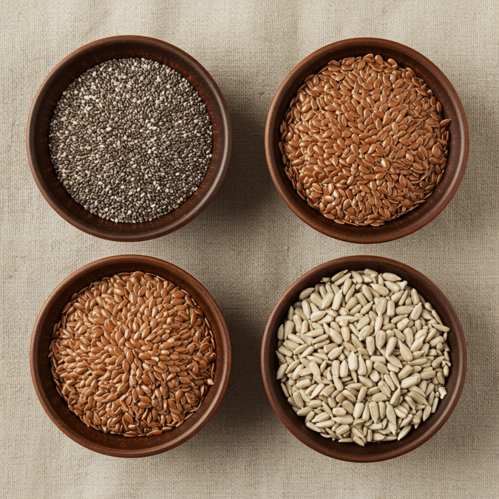 Raw seeds for Dr Emma Bariatric Recipe