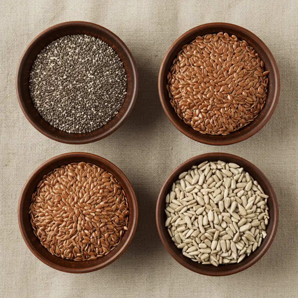 Raw seeds for Dr Emma Bariatric Recipe