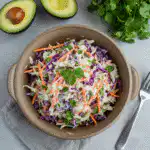 Jamie Oliver coleslaw recipe with creamy yogurt dressing and fresh herbs