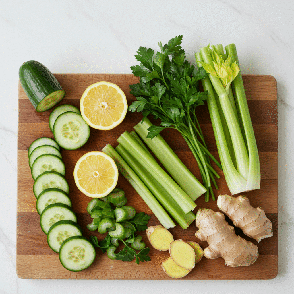 kidney detox juice ingredients on board