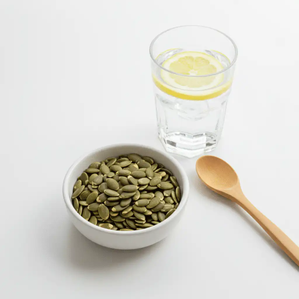 Ingredients for Dr Emma pumpkin seed recipe