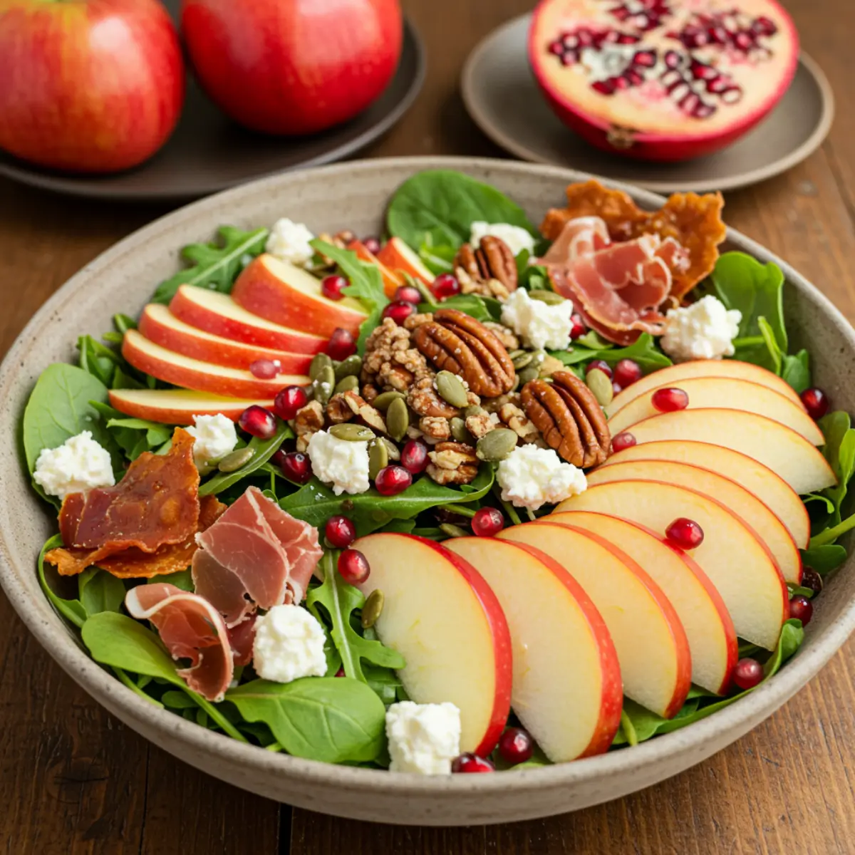 Autumn Harvest Honeycrisp Apple and Feta Salad – A Beautiful, Crowd-Pleasing Holiday Side