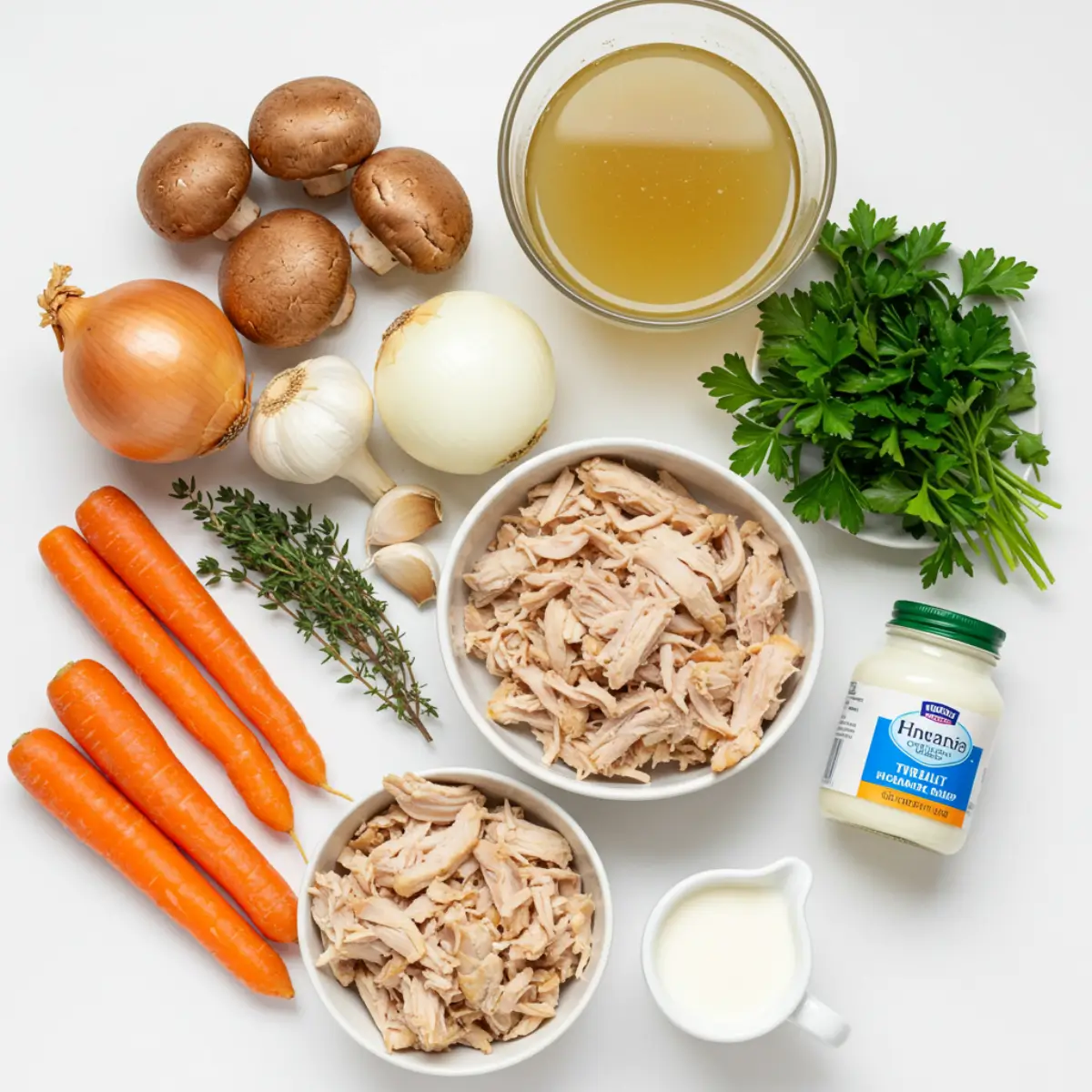 rotisserie-chicken-mushroom-soup-ingredients rotisserie chicken mushroom soup ingredients