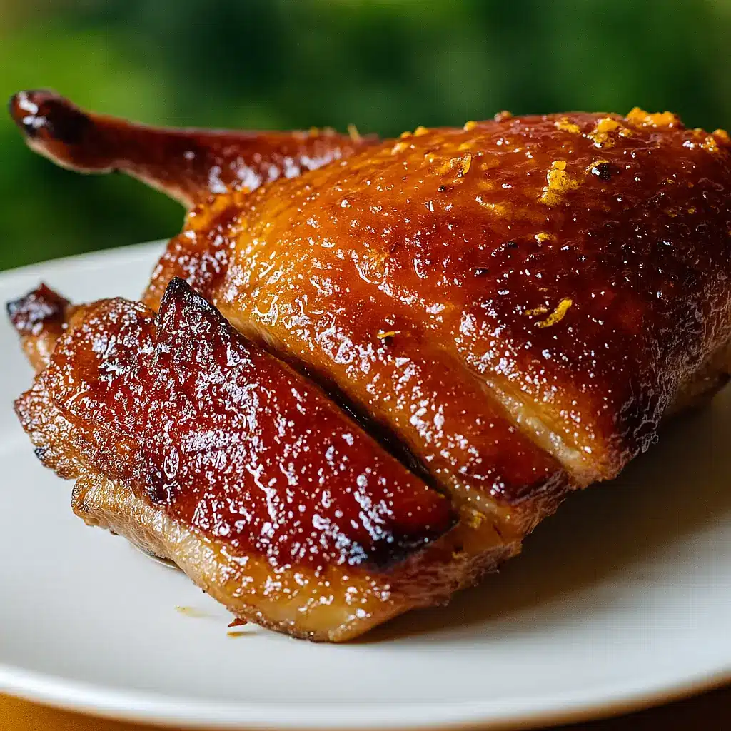 Crispy Roast Duck Orange Glaze – Juicy, Sticky, and Perfectly Crispy
