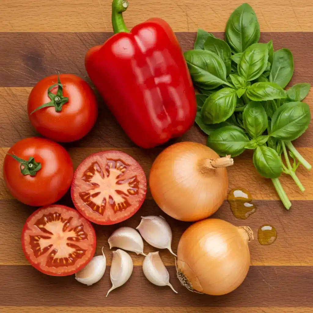 Ingredients for Gordon Ramsay’s Roasted Tomato Soup Recipe