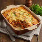 healthy ground turkey sweet potato bake recipe