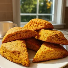 Homemade Pumpkin Scones