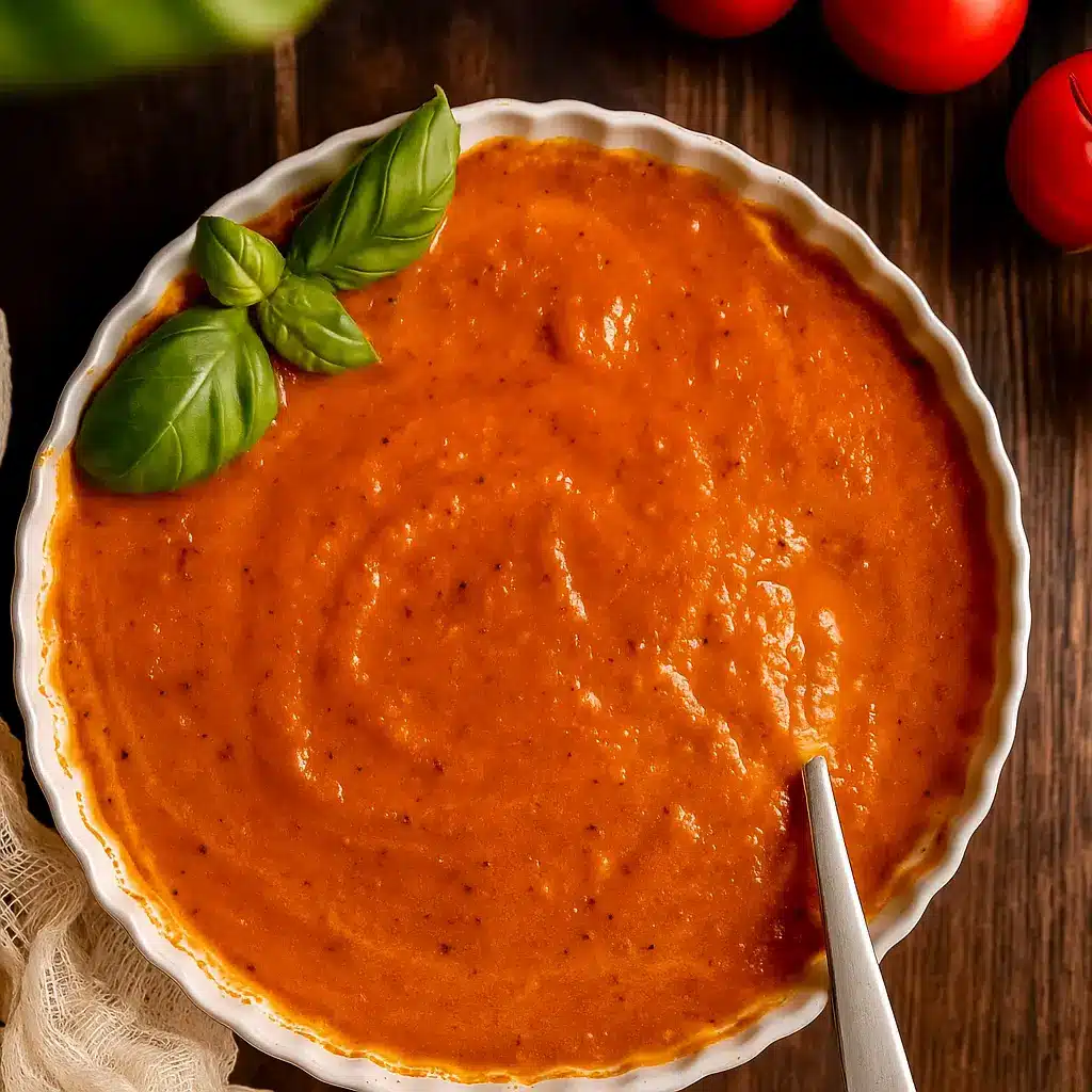 The Best Homemade Roasted Tomato Soup That Tastes Like Pure Comfort