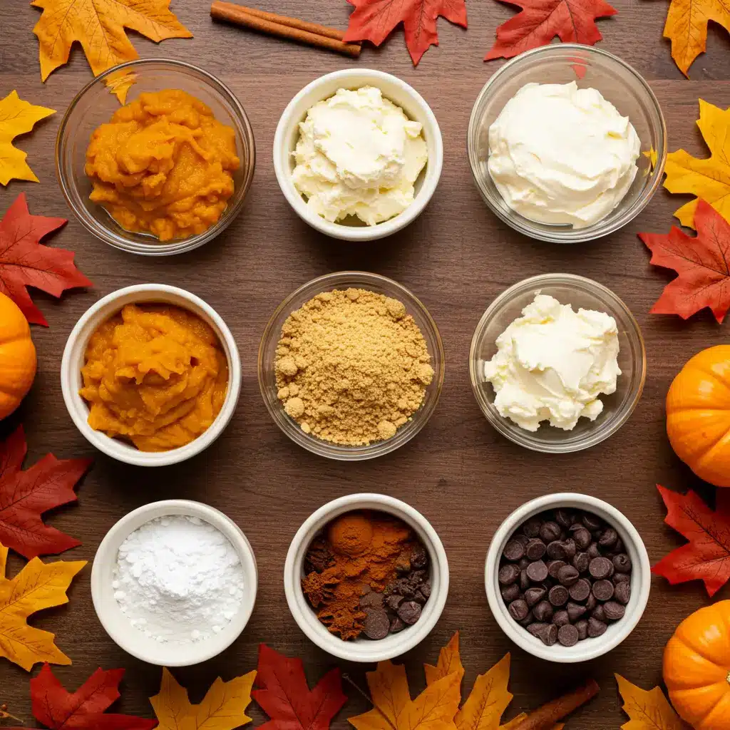 no bake pumpkin cheesecake balls ingredients