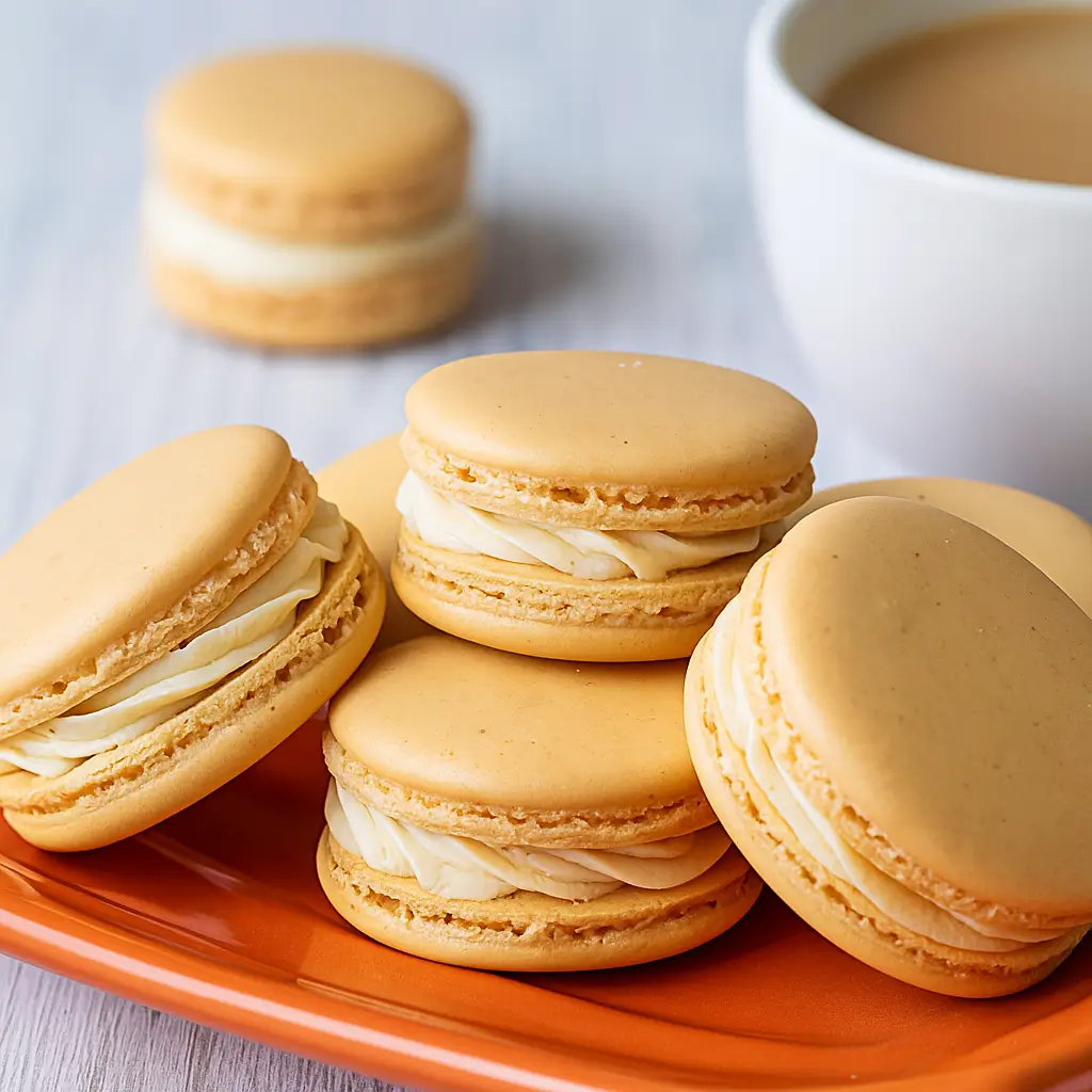 Pumpkin Spice Macarons Recipe – Amazing Homemade French Cookies