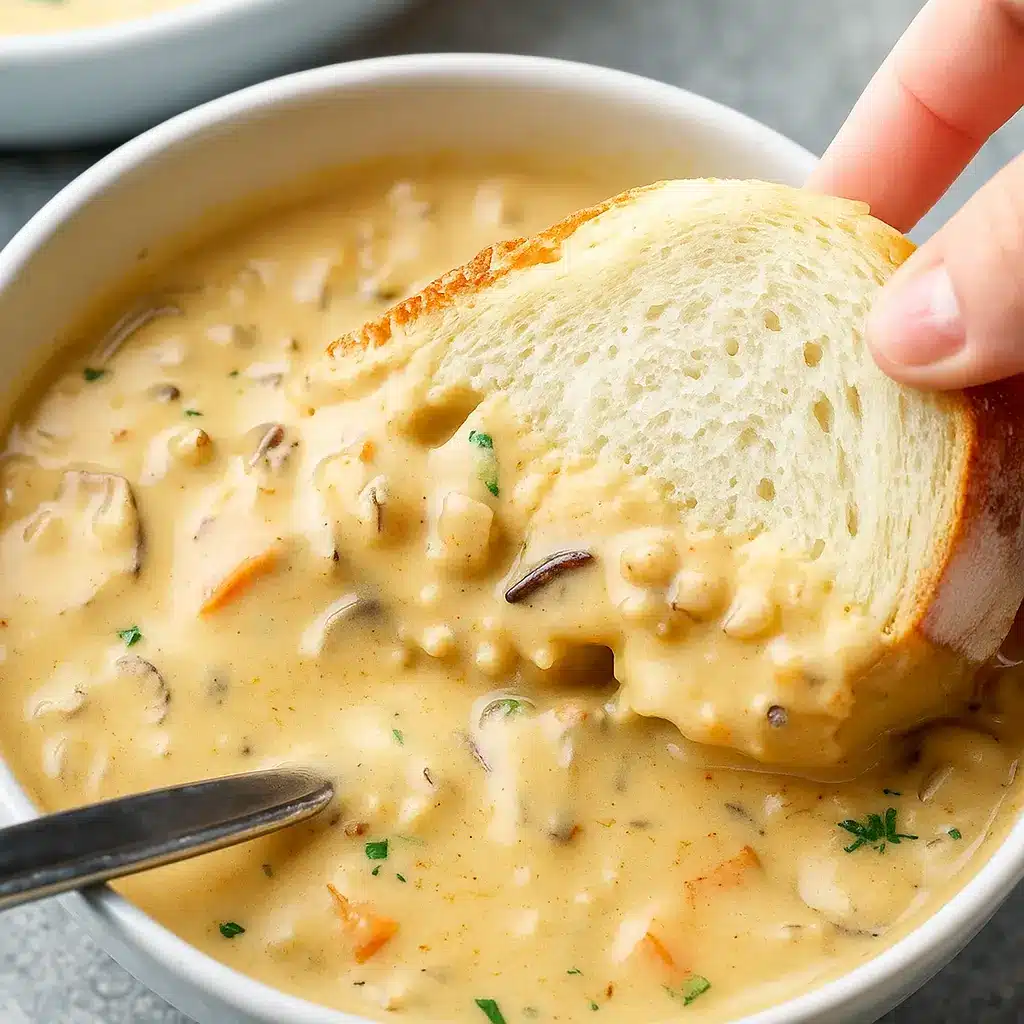 Vegan Mushroom Soup with Wild Rice – Cozy Comfort in One Pot