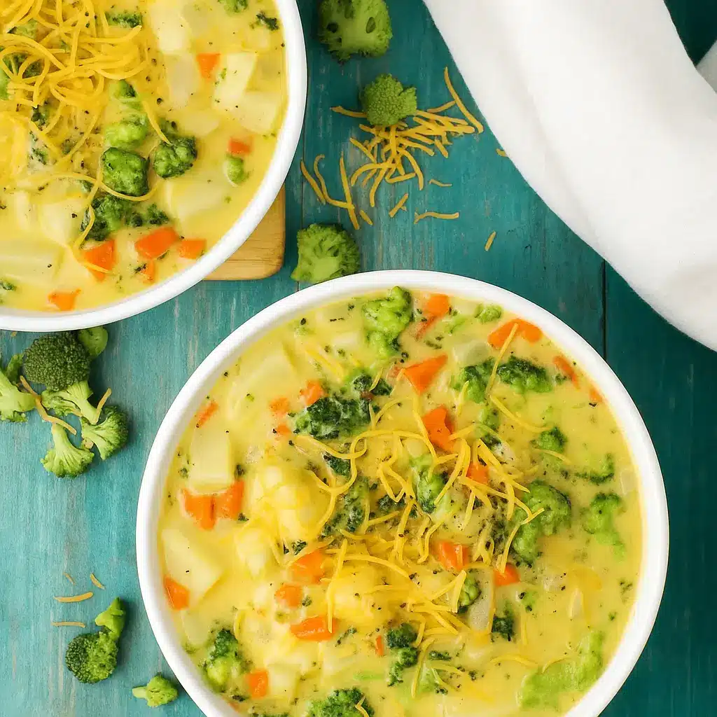Broccoli Cheese and Potato Soup – The Best 30-Minute Comfort Recipe