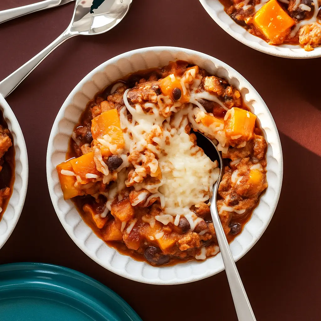 Butternut Squash Chili with Turkey