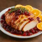 Cranberry Orange Glazed Turkey Breast