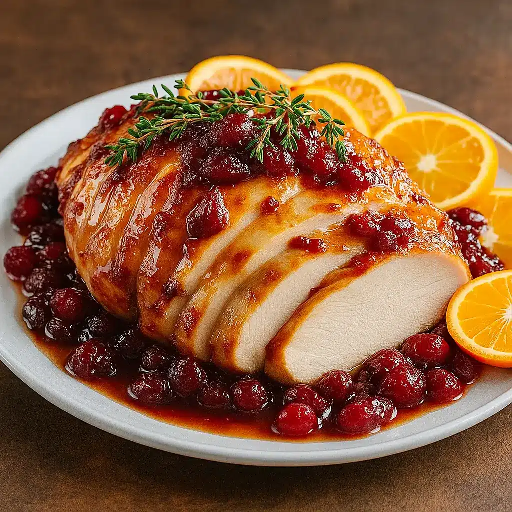 Cranberry Orange Glazed Turkey Breast – A Simple Holiday Showstopper