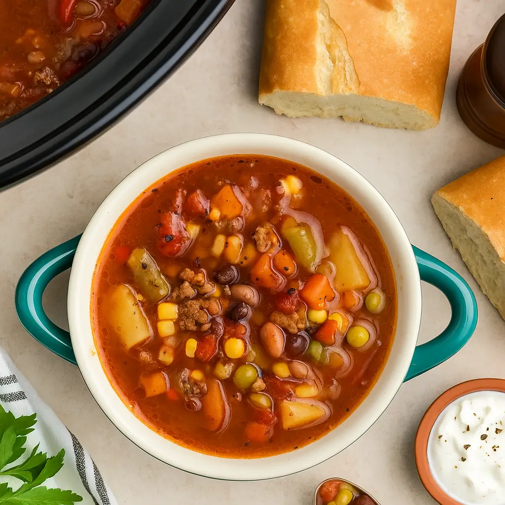 Creamy Crockpot Cowboy Soup: Easy, Hearty, and Flavorful