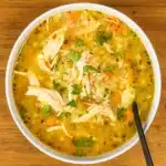 Crock Pot Thai Ginger Chicken Soup