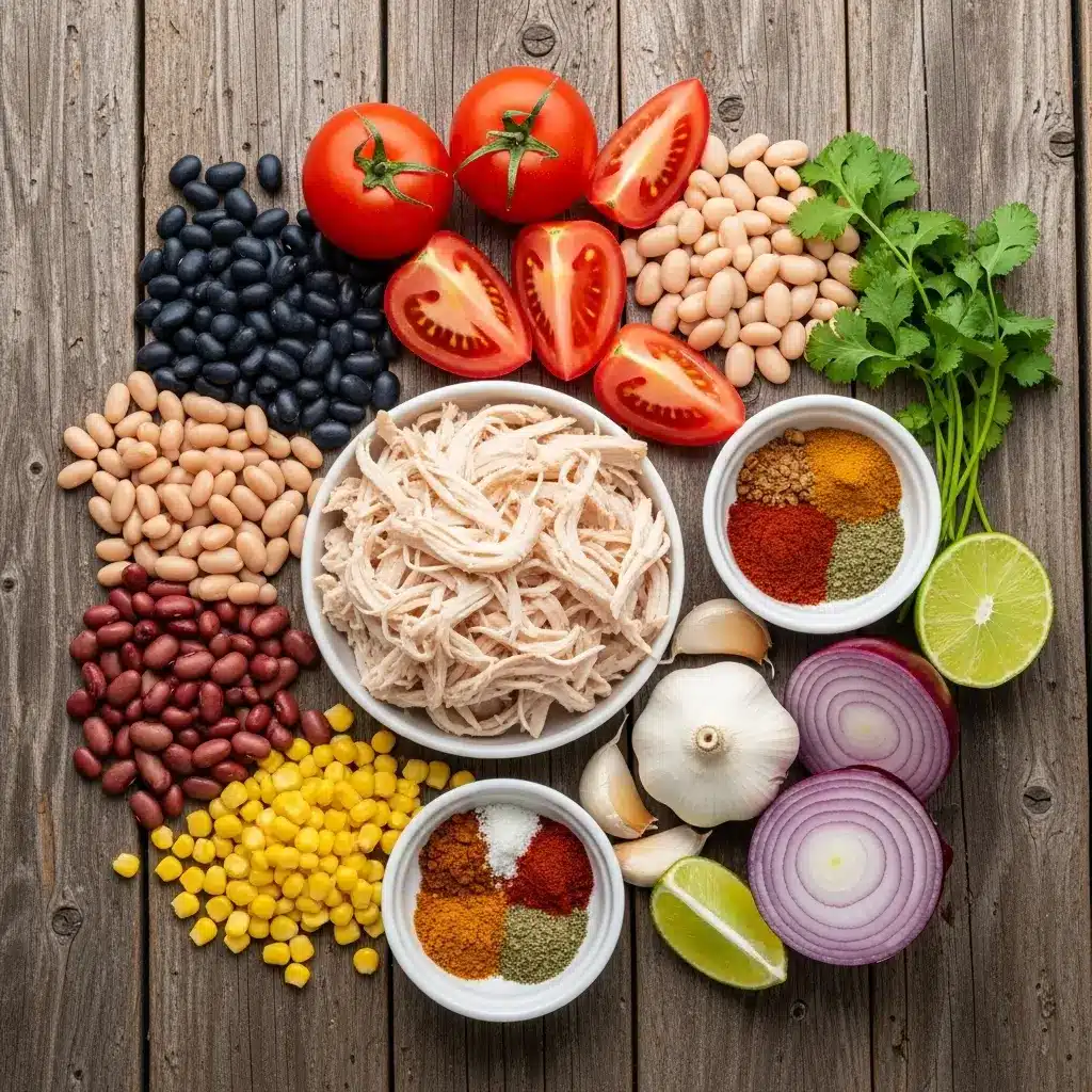 Easy Chicken Tortilla Soup Ingredients