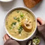 Easy Spicy Broccoli Cheddar Potato Soup