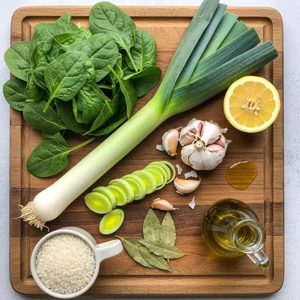 healing-garlic-green-soup-ingredients