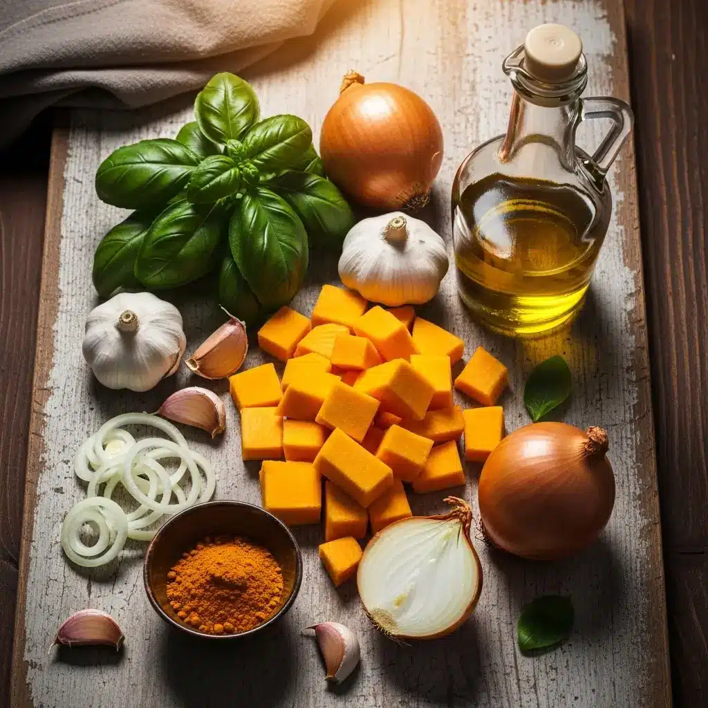 Healing Pumpkin Soup Ingredients