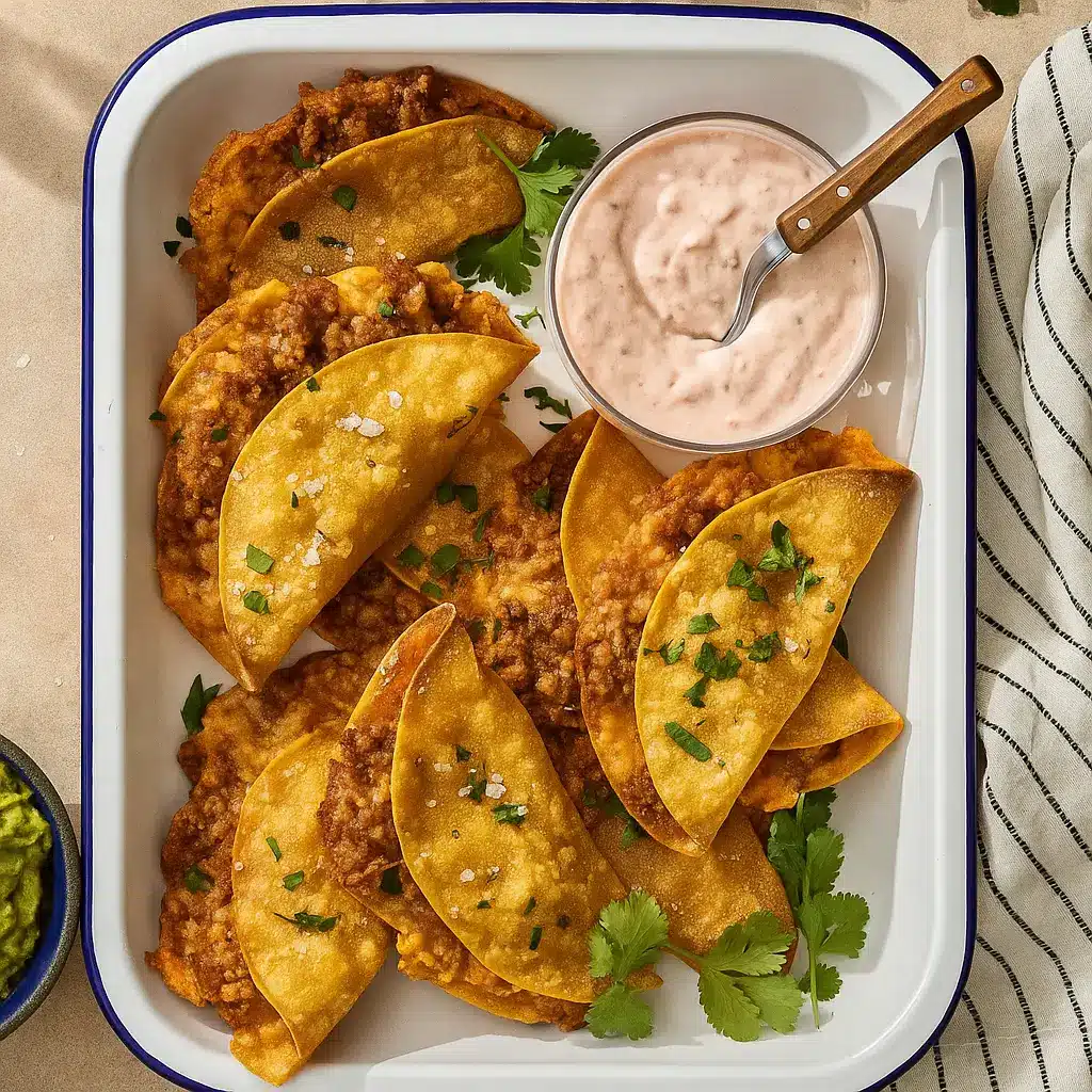 Healthy Oven Baked Chicken Tacos – Crispy, Easy & Family-Approved