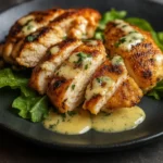 Melt In Your Mouth Caesar Chicken baked to golden perfection