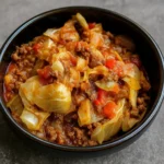 Slow Cooker Unstuffed Cabbage Rolls