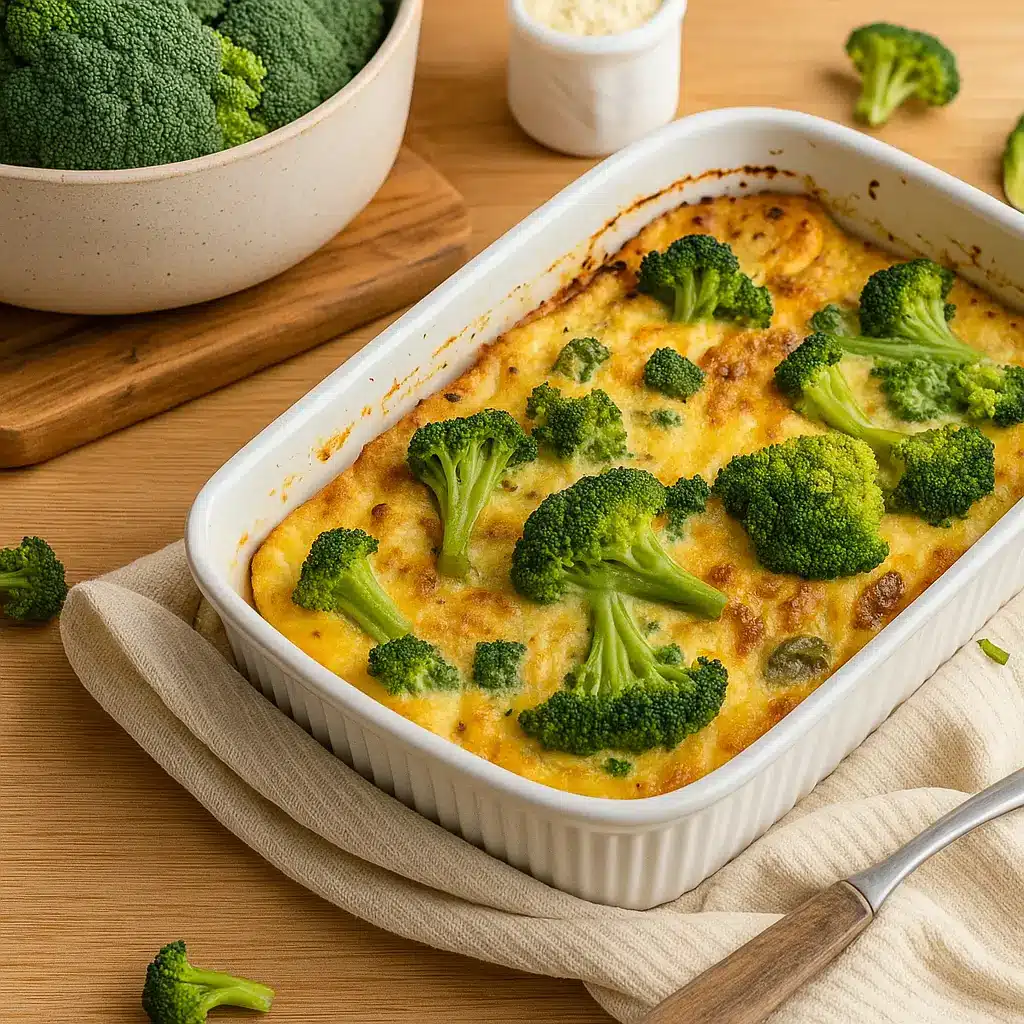 The Best Broccoli Casserole – Easy, Creamy & Delicious