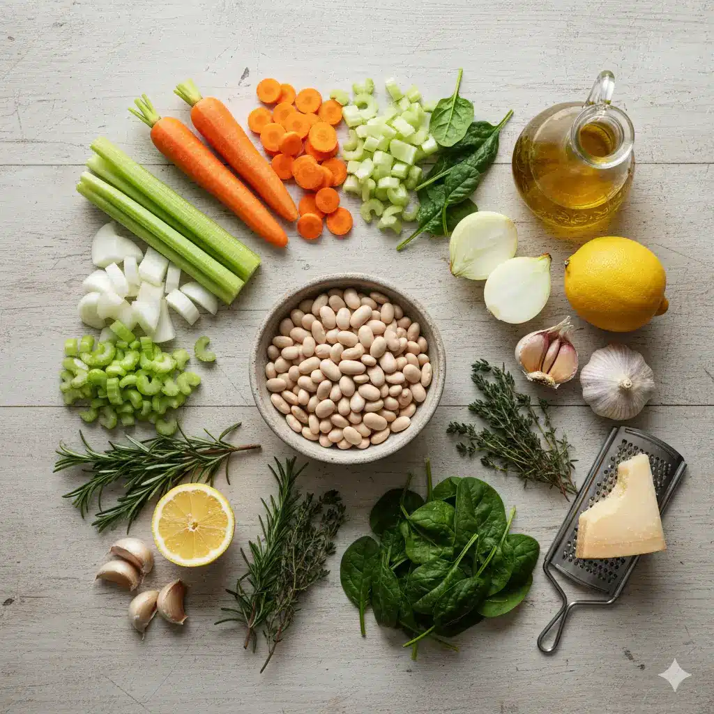 white bean soup ingredients