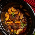 Apple Butternut Squash Chicken in Crockpot