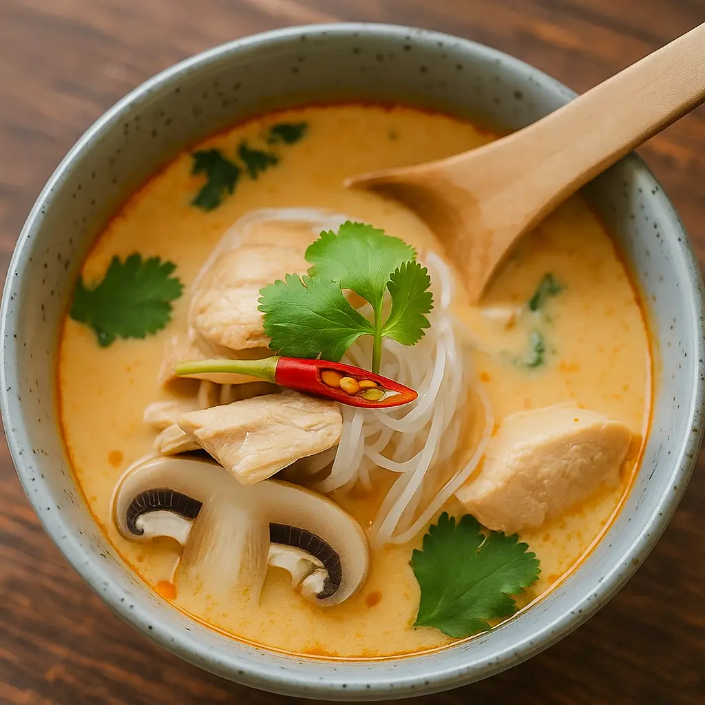 Authentic Tom Kha Gai – The Ultimate Thai Coconut Chicken Soup