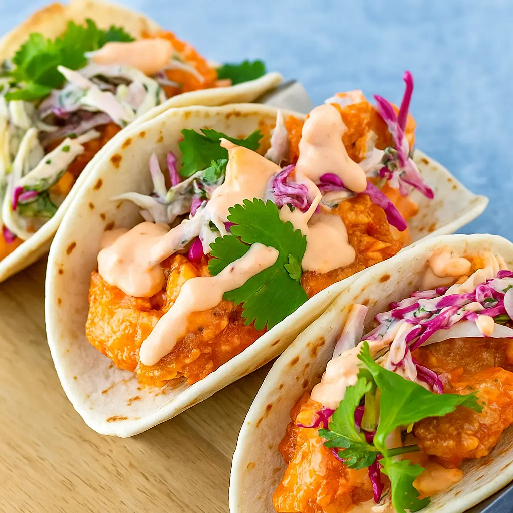 Bang Bang Shrimp Tacos – Easy, Crispy, and Totally Addictive
