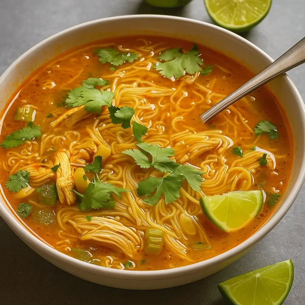 Chicken and Vermicelli Soup With Lime – Simple, Fresh & Delicious