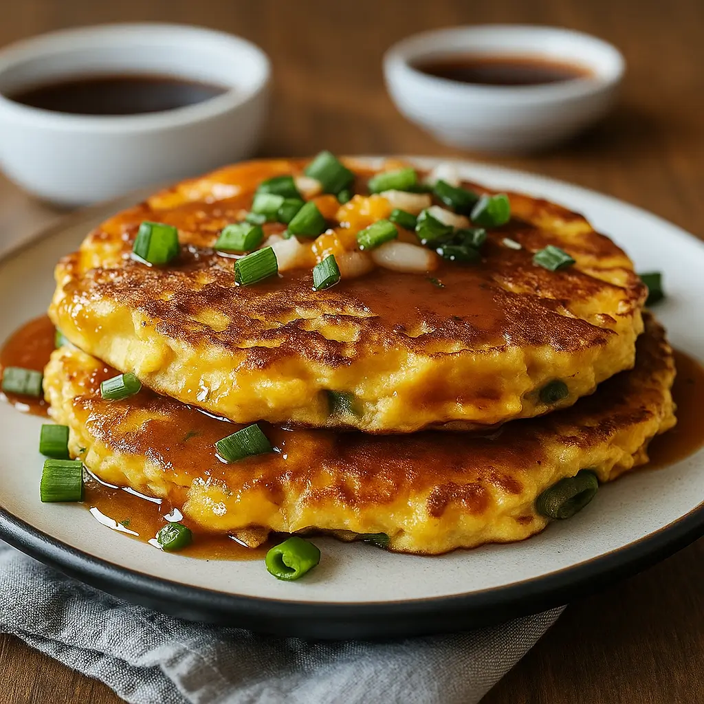 Chinese-Style Egg Foo Young – The Ultimate Cozy Night Dinner