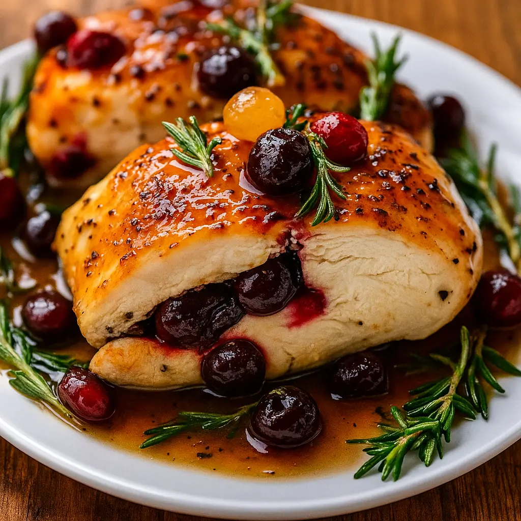 Cranberry Spinach Cheese Stuffed Chicken Breast Recipe You’ll Crave