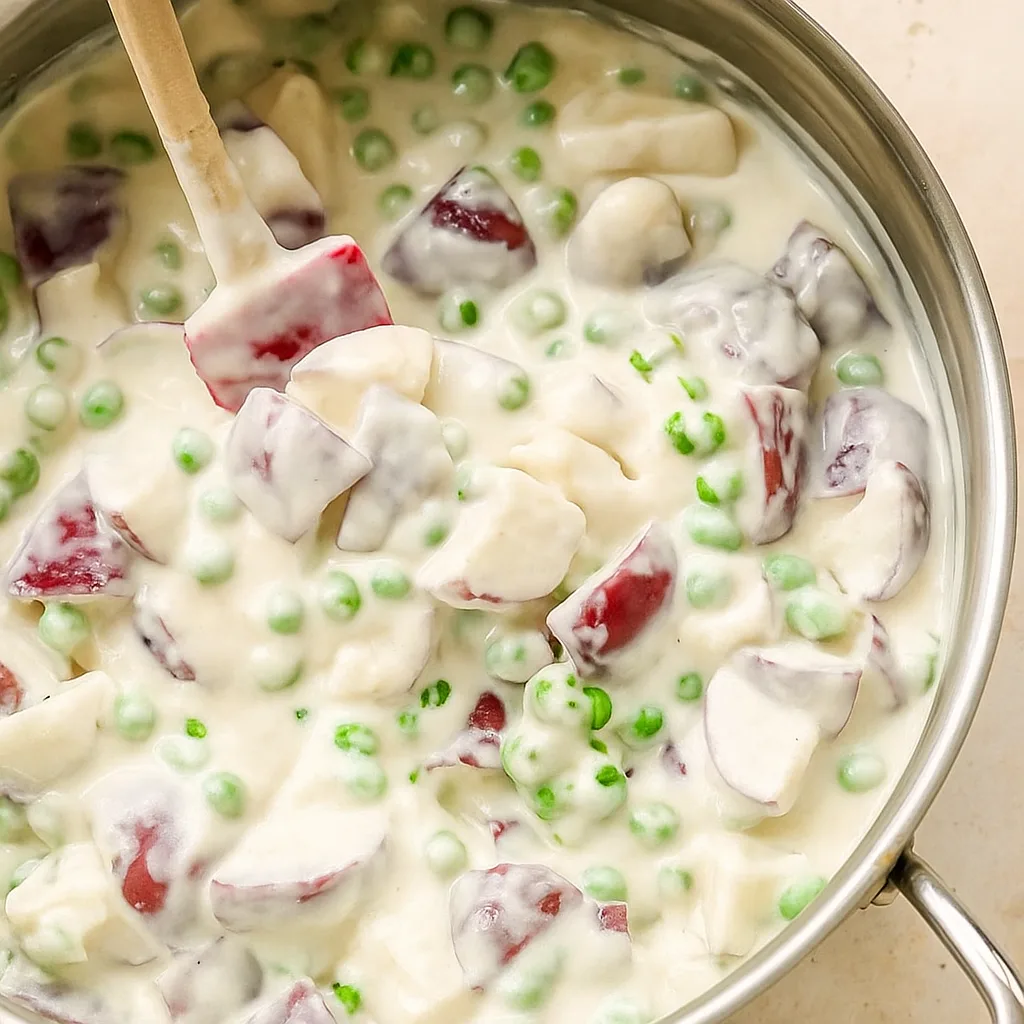 Creamed Potatoes and Peas – A Simple Comfort Food Favorite