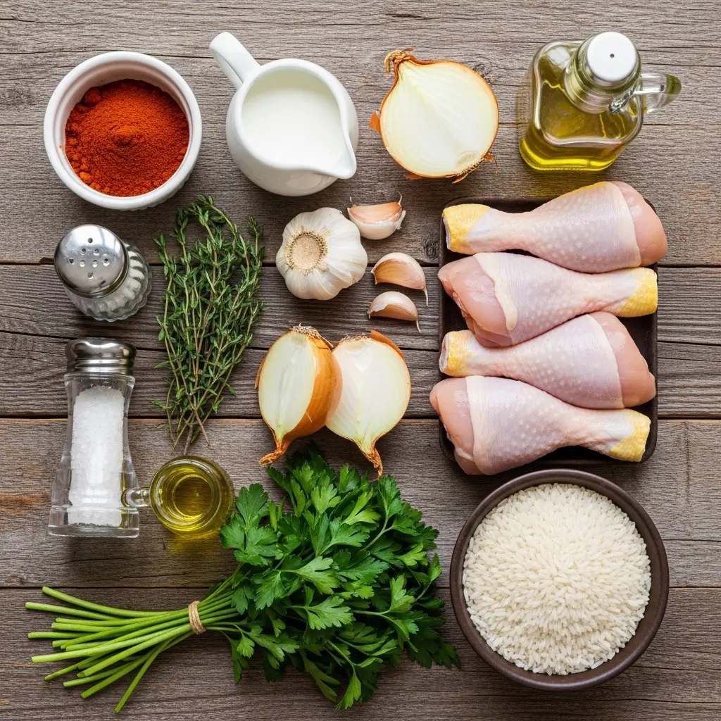 creamy paprika chicken ingredients