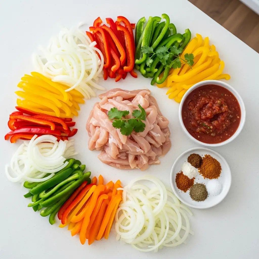 Crockpot Chicken Fajitas Ingredients