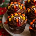 Easy Turkey Cupcakes Thanksgiving Dessert