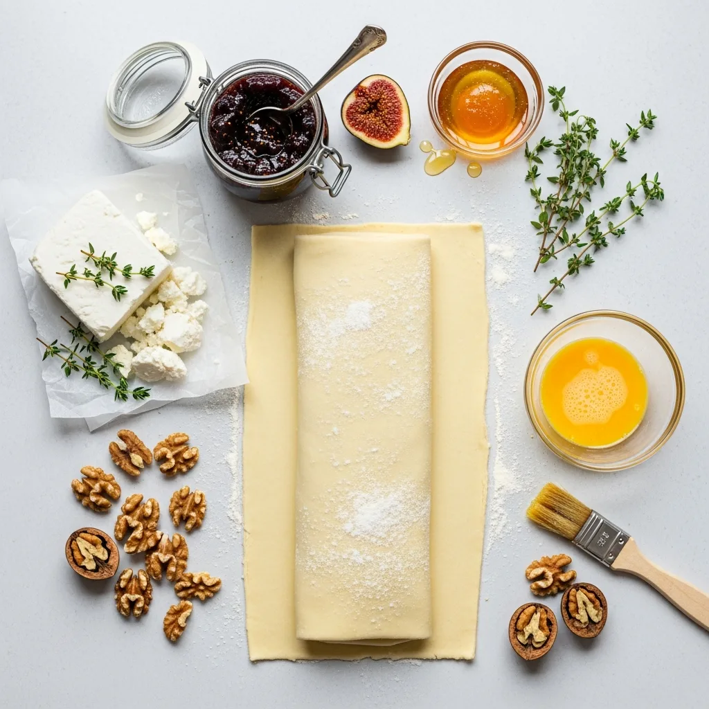 fig-and-goat-cheese-pinwheels-ingredients