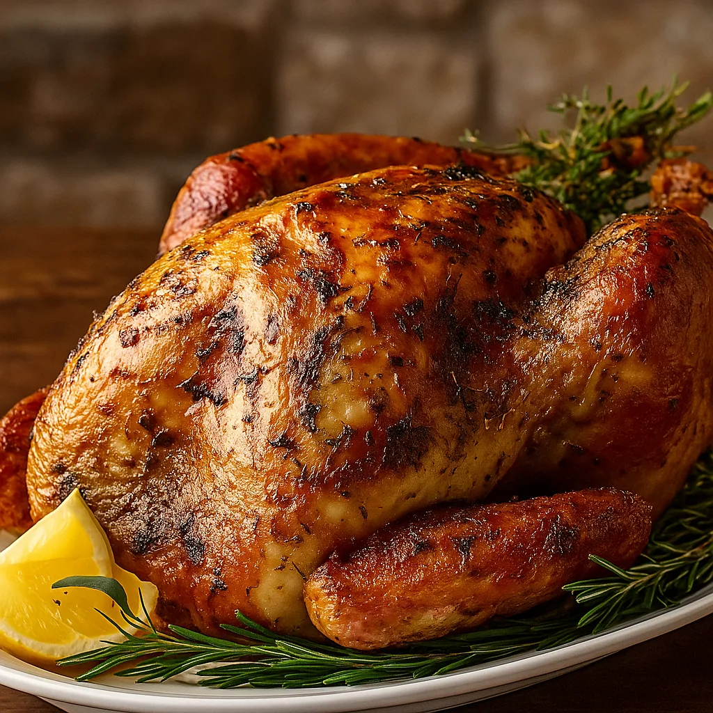 Garlic Thanksgiving Turkey: Juicy, Flavor-Packed Holiday Favorite